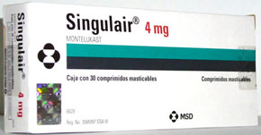 maximum daily dose of singulair