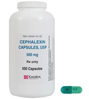 cephalexin and benadryl