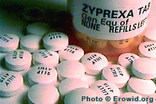 dexedrine and zyprexa